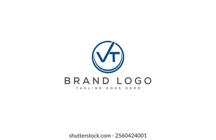 VT logo design vector template design for brand