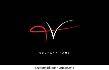 VT, TV Alphabets Letters Logo Monogram
