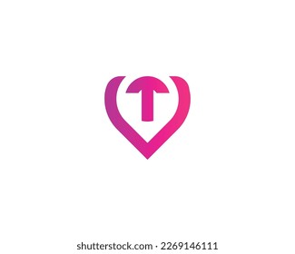 VT TV Logo design vector template