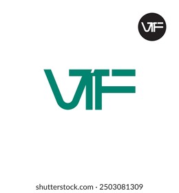 VTF Logo Letter Monogram Design
