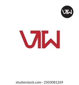 VTW Logo Letter Monogram Design