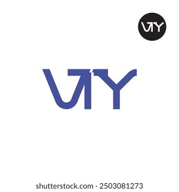 VTY Logo Letter Monogram Design