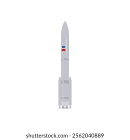 Vulcan Centaur Rocket, Space Vector Illustration, Isolated