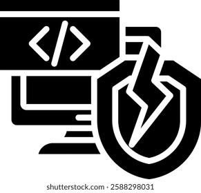 Vulnerability Icon Element For Design