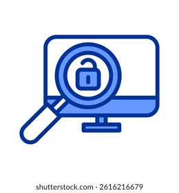 Vulnerability Icon Element For Design
