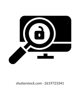 Vulnerability Icon Element For Design
