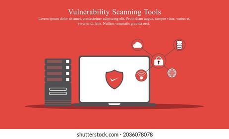 Vulnerability scanning tools are used to scan new and existing threats that can target your application.