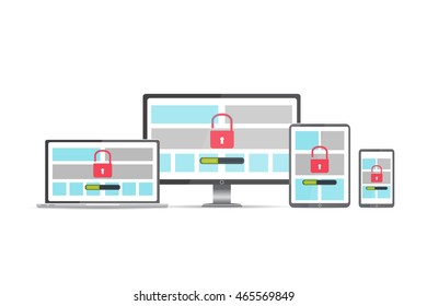 Vulnerability search. SEO optimization,web analytics, programming process  elements.