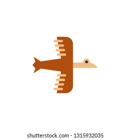 vulture animal kingdom icon. Element of color African safari icon. Premium quality graphic design icon. Signs and symbols collection icon for websites, web design