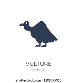 Vulture icon. Trendy flat vector Vulture icon on white background from animals collection, vector illustration can be use for web and mobile, eps10