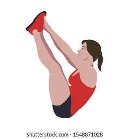 Abs Workout Stock Illustrations Images Vectors Shutterstock