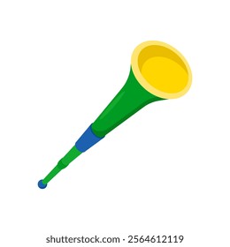 Vuvuzela, African Symbols Vector Illustration