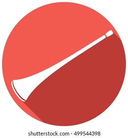 vuvuzela flat icon