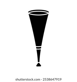 vuvuzela icon flat line symbol set.