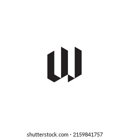 VV initial logo letters in high quality professional design that will print well across any print media