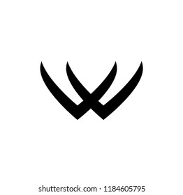 vv letter vector logo