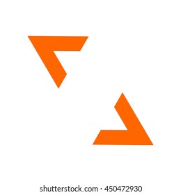 vv letter vector logo