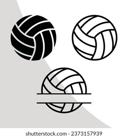 VVolleyball Silhouette Eps, Volleyball Monogram Eps, Team, Clip Art, Volleyball Cricut Files, Digital File, Eps