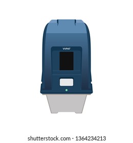 VVPAT EVM electronic voting machine