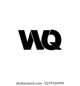 VVQ letter monogram logo design vector