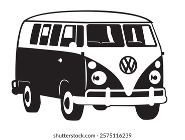 VW, Bus, van, kombi, car, surf, beach