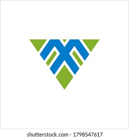 Signo vectorial de diseño de logotipo VW