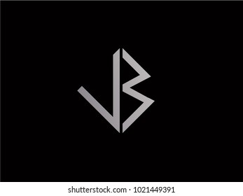 VW square shape silver color logo
