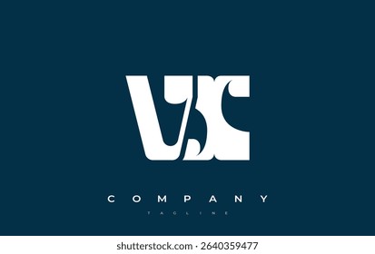 VX Abstract Geometric Logo Design. Modern and elegant logo design with simplistic typography elements, showcasing branding excellence.