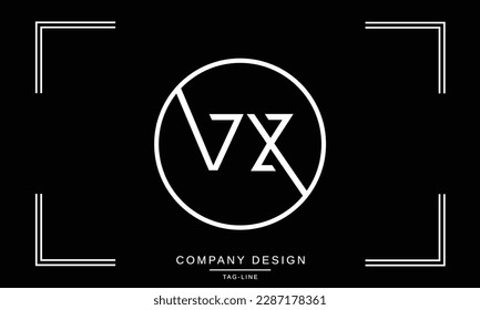 VX, XV, Abstract Letters Logo Monogram
