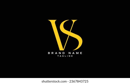 VXS, VSX, XVS, XSV, SXV, SVX, VS, SV, Abstract initial monogram letter alphabet logo design