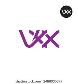 VXX Logo Letter Monogram Design