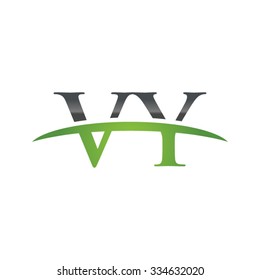 VY initial company green swoosh logo