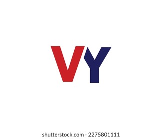 VY logo design vector template