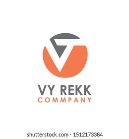 VY logo simple and modren