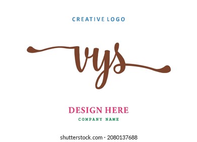 El logotipo de la inscripción de VYS es sencillo, fácil de entender y autoritario