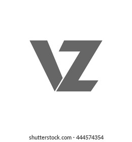 vz letter vector logo