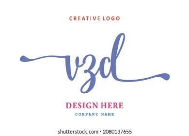 El logotipo de la inscripción VZD es sencillo, fácil de entender y con autoridad