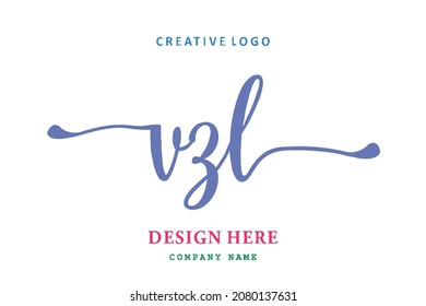 VZL lettering logo is simple, easy to understand and authoritative