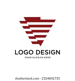 W Architect Creative Logo Design Vector