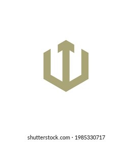 Diseño sencillo con logotipo de flecha W