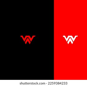W, AW, WA Letter Logo Vector Template Abstract Monogram Symbol 