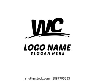 W C Initial logo