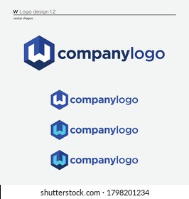 W Company Logo, Vector Design