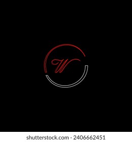 Plantilla de diseño de logotipo para letras modernas creativas