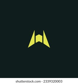 W creative and modern vector logo design
