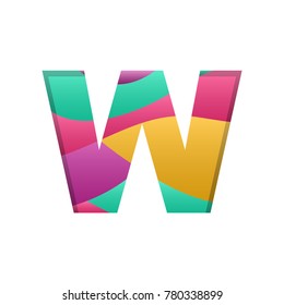 W ,First character from your name icon