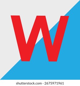 Diseño de logotipo de rejilla W para su Sitio web