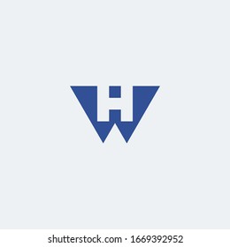 Logotipo monográfico de W & H