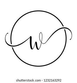 w icon logo