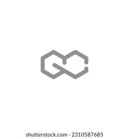 W icon logo design technology illustration